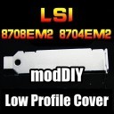 LSI MegaRAID SAS 8708EM2 8704EM2 2U Low Profile Expansion Slot Cover