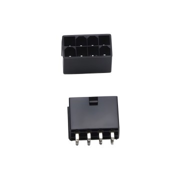 8 Pin CPU EPS Power Male Header Connector Straight Black
