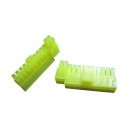24 Pin Motherboard Power Female Connector UV Yellow with Pins