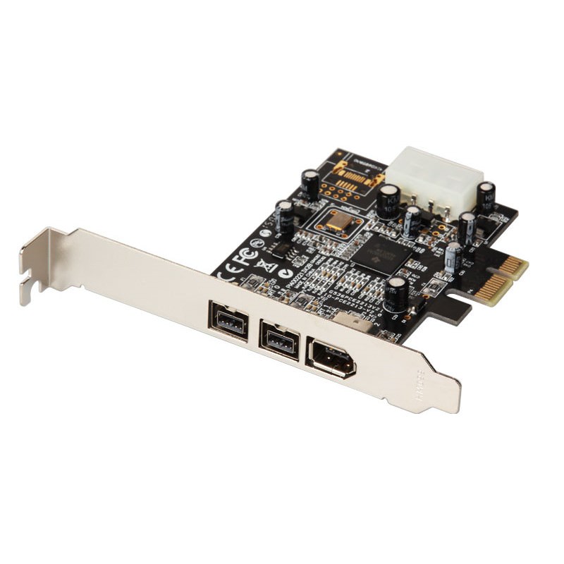 Firewire 400 To 800 Sujurio PCI-E PCI Express FireWire Card, IEEE