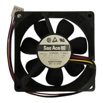 Sanyo 8025 12V 0.38A Cooling Radiator PWM Fan