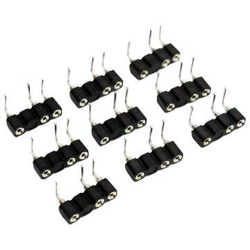 RGB 5V LED Light Strip 3 Pin Male Female 90 Degree Angled Connector