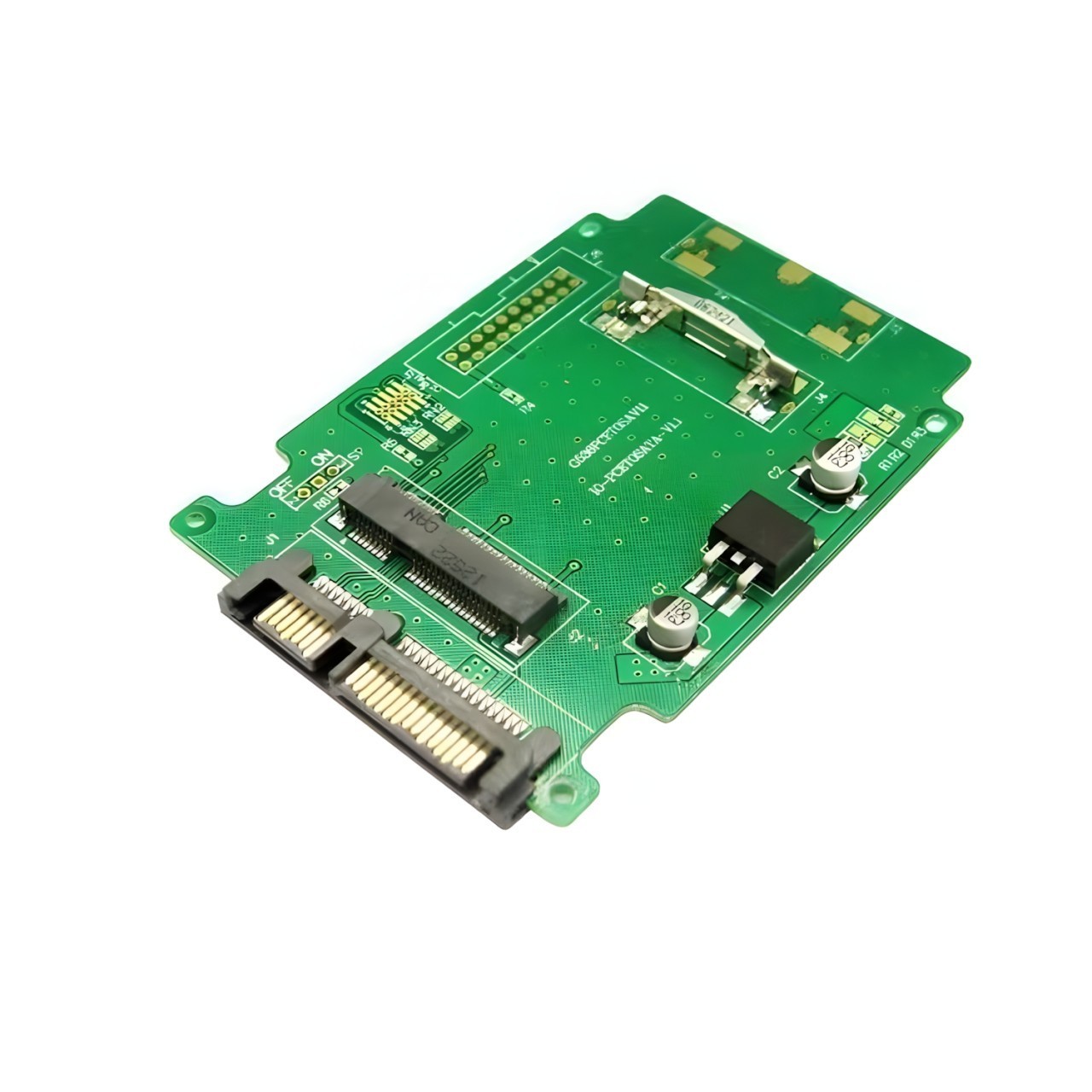 Mini SATA mSATA SSD to 2.5 Inch SATA Adapter Board - MODDIY