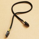 4-Pin Molex Female to 15-Pin SATA Female Cable (45cm)