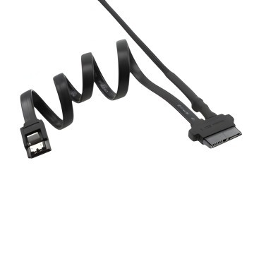 Slimline SATA Data Power 6 Pin plus 7 Pin Integrated Cable