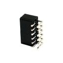 10 Pin ATX Power Male Header Connector 90 Degree Angled Black