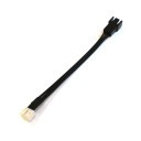 Mini 3-Pin PH GPU Male to 3-Pin Standard Fan Male Cable Adapter