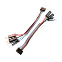 Mini 9 Pin Female to Power Switch LED Adapter Cable for Dell