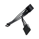 Floppy FDD Power to 4 Pin Molex and SATA Adapter Cable