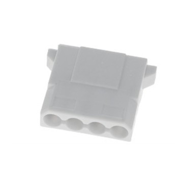 modDIY Standard 4-Pin Female Connector (White) with Pins