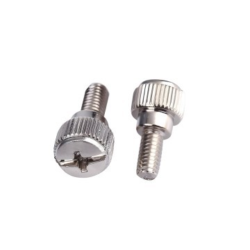 M5.0 x 10mm Silver Thumb Screws (M5X10)