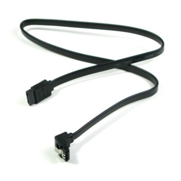SATA2 26AWG Cable with Latch (50/60/80cm) - Black