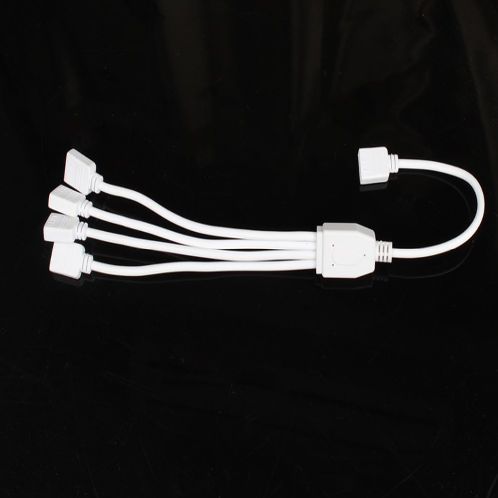 Asus LED RGB Aura Lighting Control Sync 1 to 4 Splitter Cable (30cm