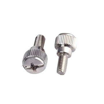 M4.0 x 10mm Silver Thumb Screws M4X10S
