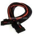 Corsair AX760 Premium Single Sleeved PSU Modular Cables Set (Black/Orange)