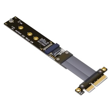 PCIe x4 to M.2 Key M Adapter Cable Stable PCIe Gen3 32Gbps R24SF