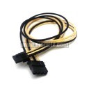 Cooler Master Silent Pro Hybrid 1050W 5-Pin to Molex IDE Modular Sleeved Cable (60cm)