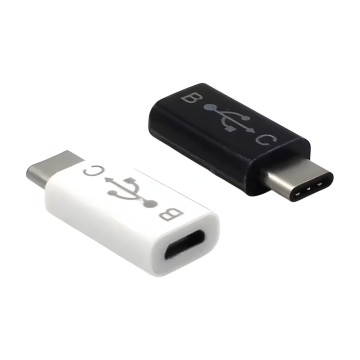 Android Micro USB Female to USB 3.1 Type C Male B to C Adapter