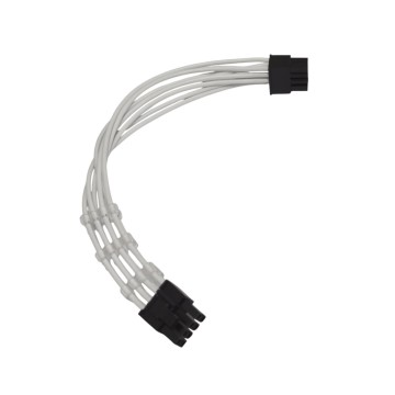 Ultra Soft Silicone Wire Modular Cable PCIE 8 Pin for NZXT