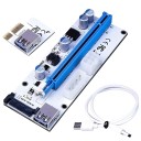 Premium True USB 3.0 1x to 16x PCIE Extender Riser Card Cable White