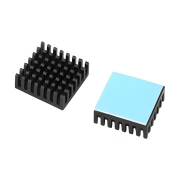 Thermalloy Premium Black Heat Sink 27mm x 27mm x 5mm