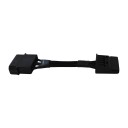 4 Pin Molex to SATA Power Adapter Sleeved Cable