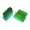 Standard 4 Pin Molex Male Connector with Pins UV Green