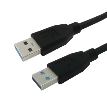 5 Gbps Superspeed USB 3.0 Type A Male to Type A Male Cable Black