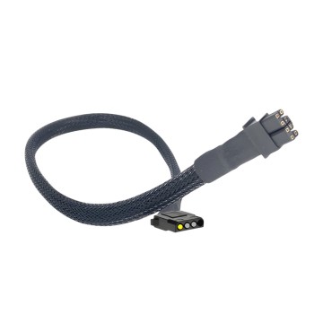 Supermicro Proprietary Special 8 Pin to 4 Pin Molex Peripheral Cable