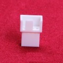 4-Pin Computer Fan Male Connector (White) with Pins
