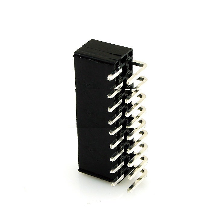 18 Pin ATX Power Male Header Connector 90 Degree Angled Black MODDIY