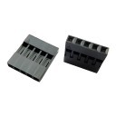 Dupont 2.0mm Pitch 5 Pin Female Motherboard Connector Black