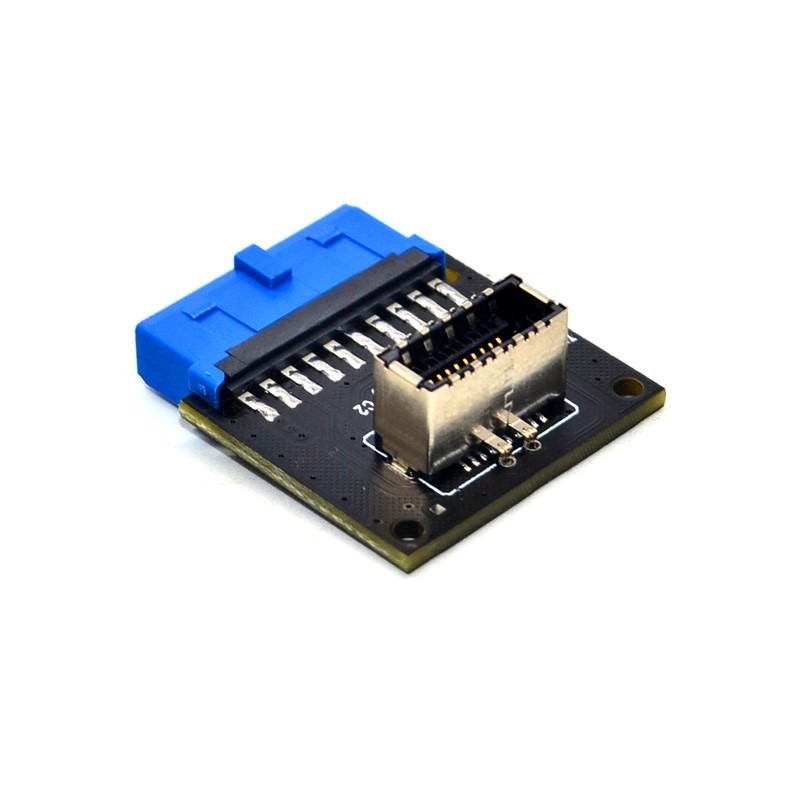 fødsel Magtfulde Banzai USB 3.0 19Pin to Motherboard USB 3.1 Type C Front Panel Header Adapter -  MODDIY