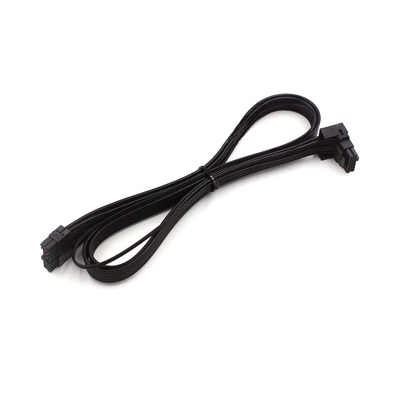 Angled 12VHPWR 600W PCIe 5.0 Dual 8 Pin to 16 Pin Cable for Dell