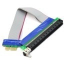 PCI-Express PCI-E x1 to x16 Extension Cable Riser (19cm)