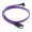 SAS/SSD High-Speed 6Gbps SATA3 Cable High Density Sleeved (Purple)
