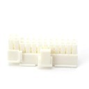 20+4-Pin PSU Main Power Female Connector w/ Pins - White