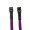USB HD Audio 10 Pin Internal Header Sleeved Extension Cable Purple