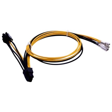 2x 6 Pin PCIE Power Cable 50cm plus 20cm for Dell 1950 2950 PE1950 2950