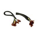 12 Pin to Dual 8 Pin Modular PCIE Sleeved Cable for Enermax Revolution