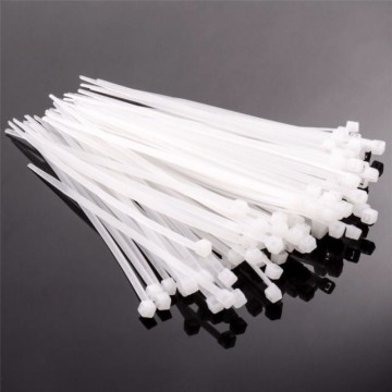 KSS Nylon 66 White Cable Tie 2.5 x 100 mm (100 Pack)
