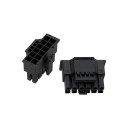 ATX 3.0 PCIe Gen 5 12VHPWR MicroFit 3.0 16 Pin Power Connector Black