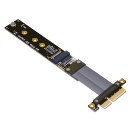 PCIe x4 to M.2 Key M Adapter Cable Stable PCIe Gen3 32Gbps R24SF