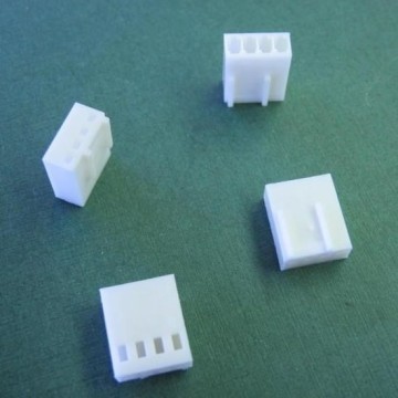 modDIY Female 4-Pin (3+1) PWM Fan Connector (Molex #2510) White