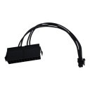 ASRock Server MicroFit 4 Pin to Standard ATX 24 Pin Adapter Cable