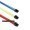 Ultra Soft RGB Cotton Single Sleeved Power Extension Cable 6 Pin PCIE