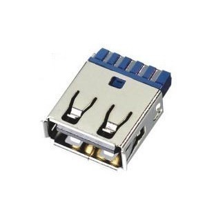 USB 3.0 Type-A 9-Pin Female Connector AF