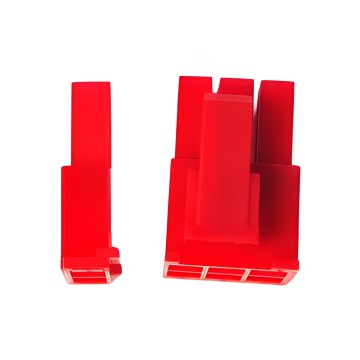 8 Pin PCI Express Power Female Connector with Pins Red