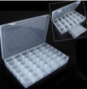 36 Compartment Transparent Plastic Parts Box