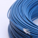FEP Silver Plated Copper Wire (Cu/Ag 18AWG) - Blue